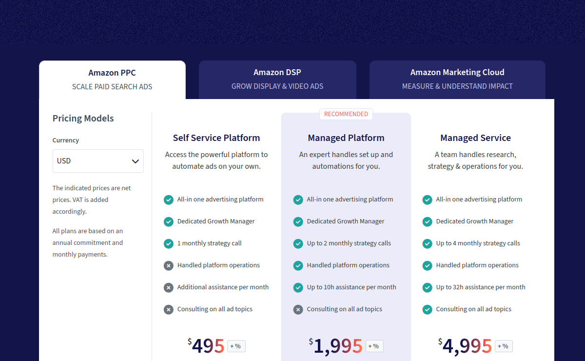Pricing