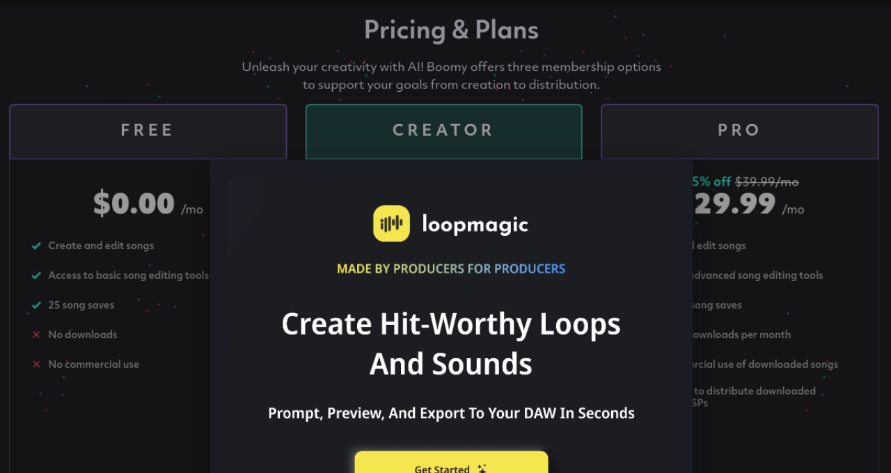 Pricing
