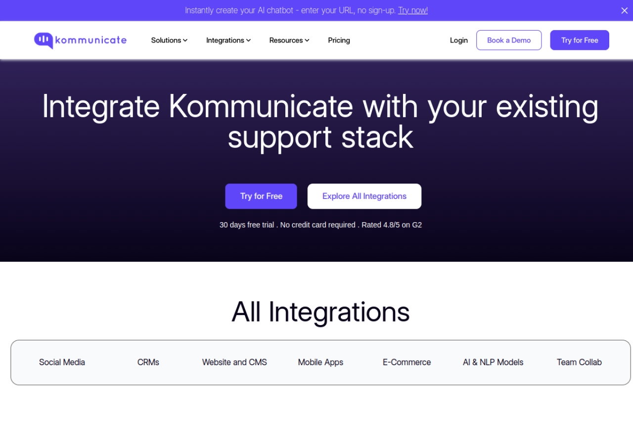 Explore Integrations
