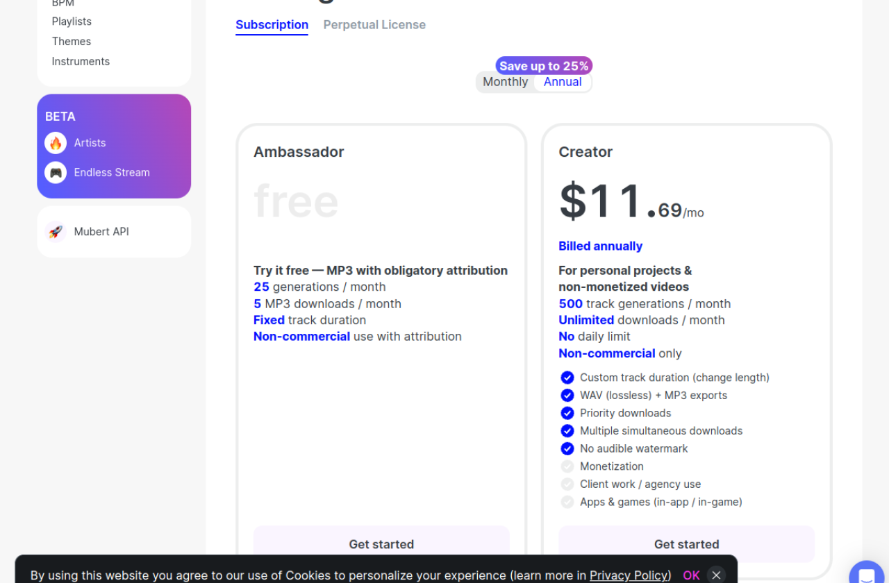 Pricing