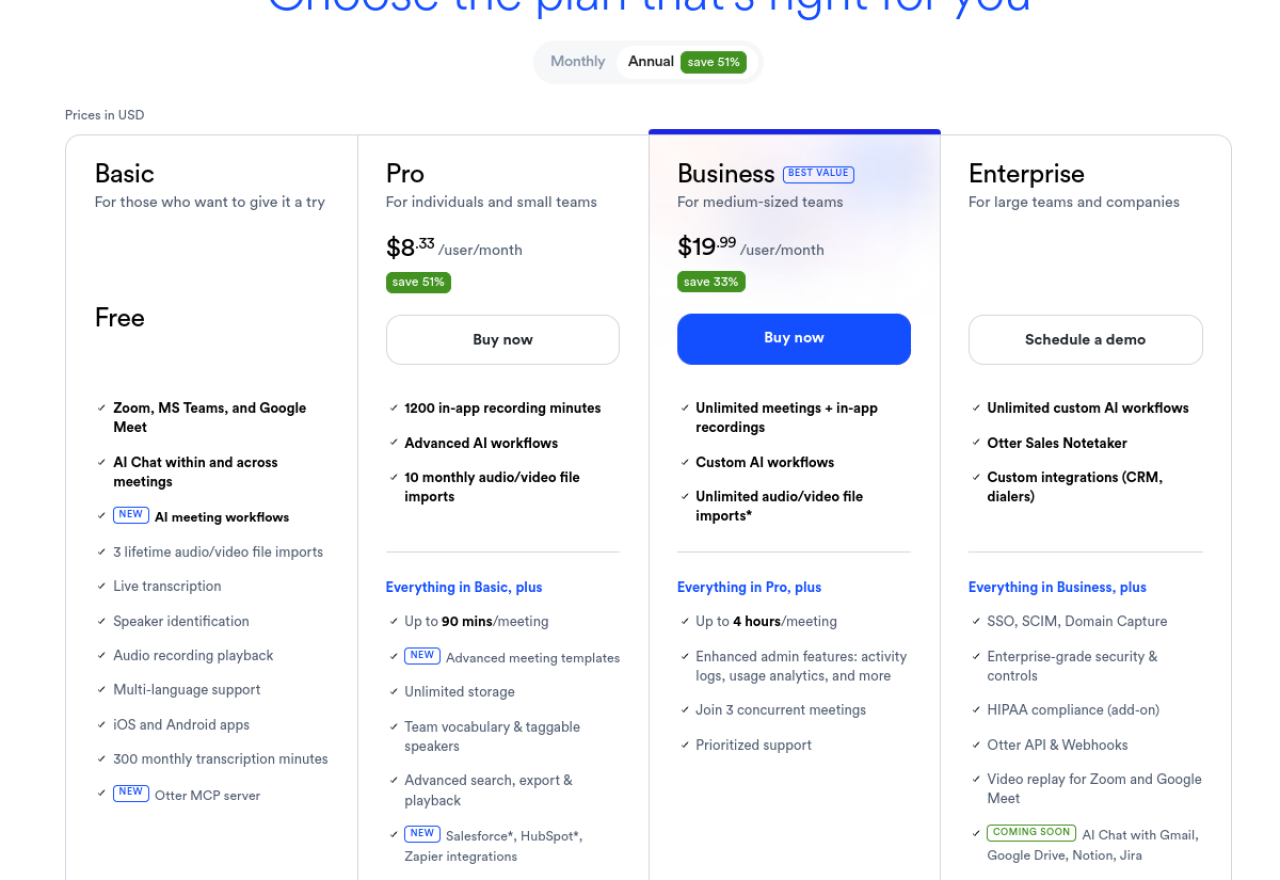 Pricing