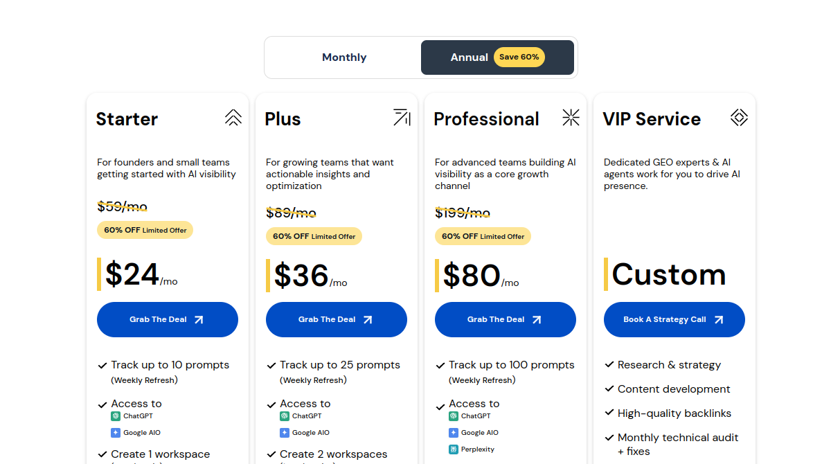 Pricing