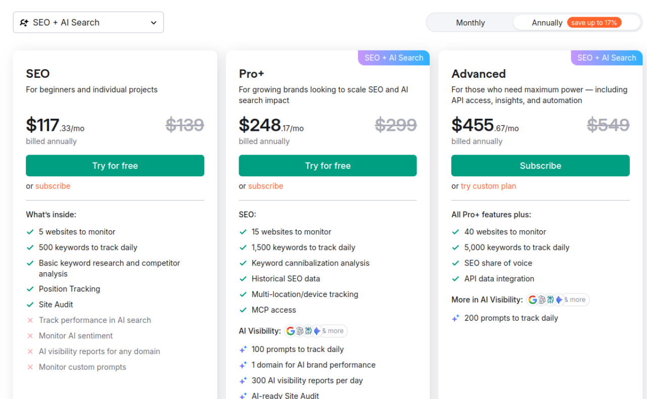 Pricing