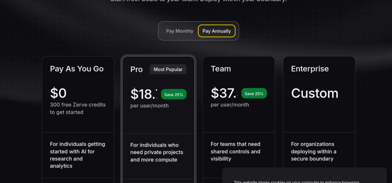 Pricing